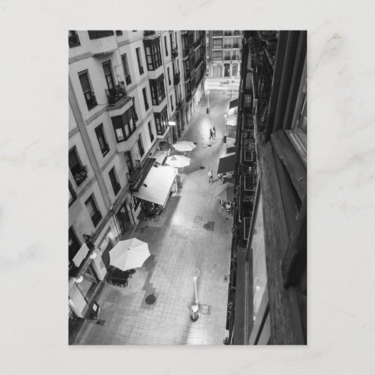 Alley in Bilbao, Spanje Briefkaart (Voorkant)