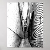 Alley in Sausalito Poster (Voorkant)