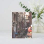 Alley in Shanghai Postcard Briefkaart (Staand voorkant)