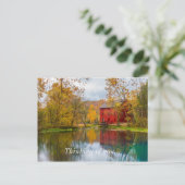 Alley Mill en Spring denking of you Briefkaart (Staand voorkant)