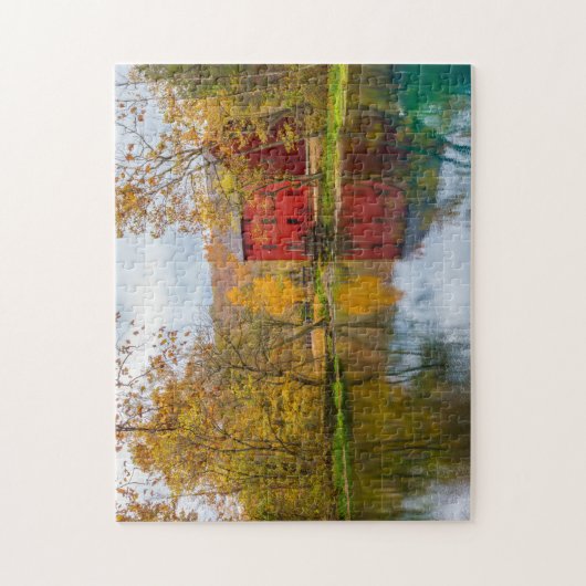 Alley Mill en Spring Legpuzzel (Verticaal)