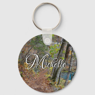 Alley Mill Herfst Wandel Custom Sleutelhanger