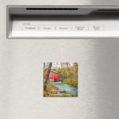 Alley Mill in Autumn Magnet (Insitu (Vaatwasser))