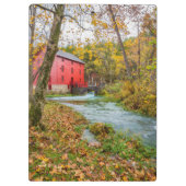 Alley Mill in het najaar Klembord (Achterkant)