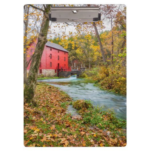Alley Mill in het najaar Klembord (Voorkant)