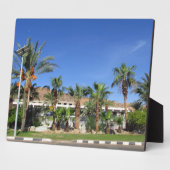 Alley of date palms fotoplaat (Zijkant)