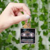 Alley Parking Square Premium Sleutelhanger (Hand)