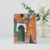 Alley Rabat Marokko Briefkaart (Staand voorkant)