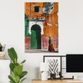 Alley Rabat Marokko Poster (Thuiskantoor)