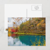 Alley Roller Mill en Spring Briefkaart (Voorkant / Achterkant)