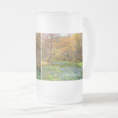 Alley Spring Autumn Water Frosted Glass Beer Mok (Voorkant rechts)