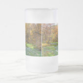 Alley Spring Autumn Water Frosted Glass Beer Mok (Center)