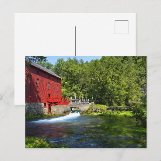 Alley Spring Briefkaart (Voorkant / Achterkant)