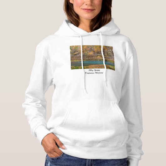 Alley Spring Uitzicht Hoodie (Voorkant)