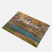 Alley Spring Uitzicht Welkom Doormat Deurmat (Schuin)