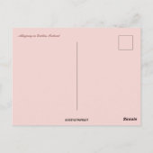 Alleyway in Dublin Ierland Briefkaart (Achterkant)