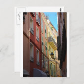 Alleyway in Monte Carlo, Monaco Briefkaart (Voorkant / Achterkant)