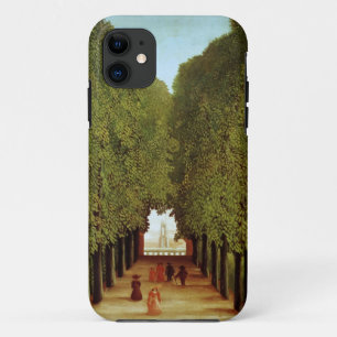 Alleyway in the Park of Saint-Cloud, 1908 (olie op iPhone 11 Hoesje