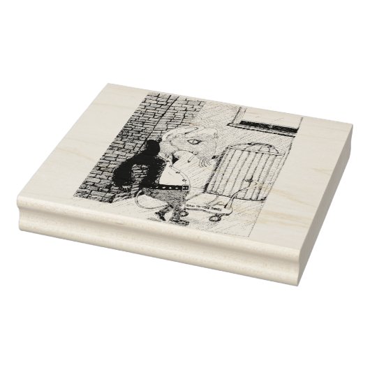 Alleyway 🐀 rubberstempel (Stempel)