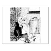 Alleyway 🐀 rubberstempel (Afrduk)