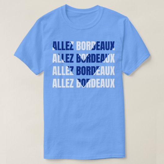 Allez Bordeaux T-shirt (Design voorkant)