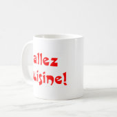 allez cuisine koffiemok (Voorkant links)