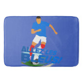 allez les bleus badmat (Voorkant)