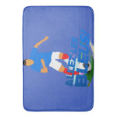 allez les bleus badmat (Voorkant Verticaal)