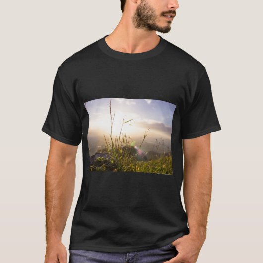 Allgäu Alpen Schilderachtig gebergte T-shirt (Voorkant)