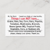 Allgeenkaart Visitekaartje (Voorkant)