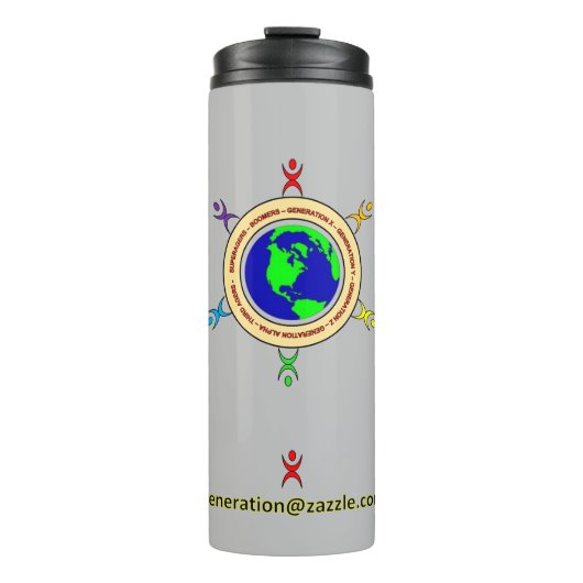 ALLGENERATIONS thermische tumbler Thermosbeker (Voorkant)
