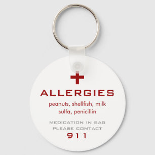 Allgies Medical Sleutelhanger