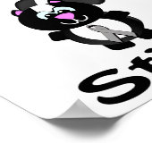 Allgies Stink Skunk Awareness Design Poster (Hoek)