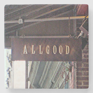 Allgood Lounge, Athene, Georgia Marble Onderzetter