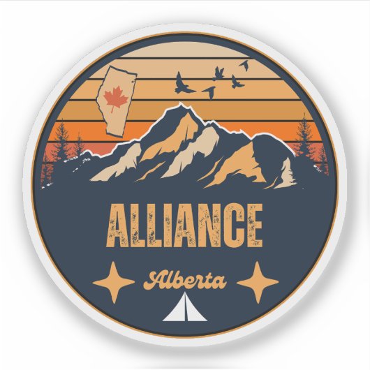 Alliance, Alberta Sticker (Voorkant)