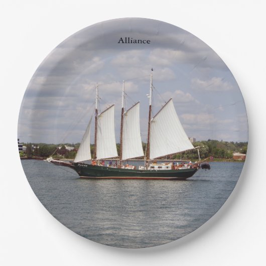 Alliantie papieren bord (Voorkant)
