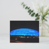 Allianz Arena 's nachts in München Briefkaart (Staand voorkant)