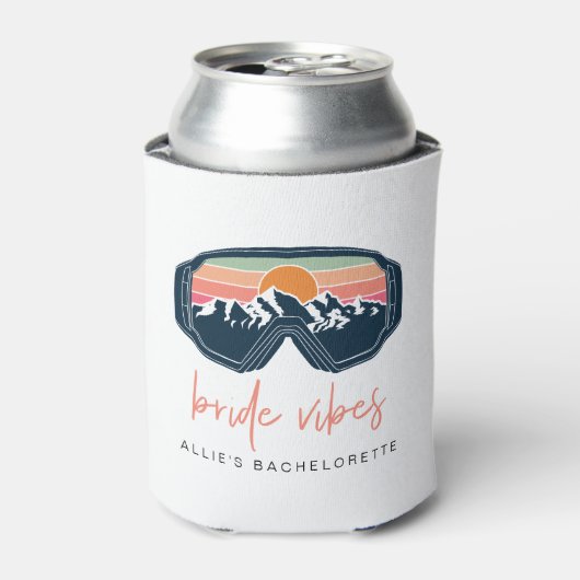 ALLIE Ski Sneeuwbril Mountain Bride Vibes Blikjeskoeler (Blikje Voorkant)