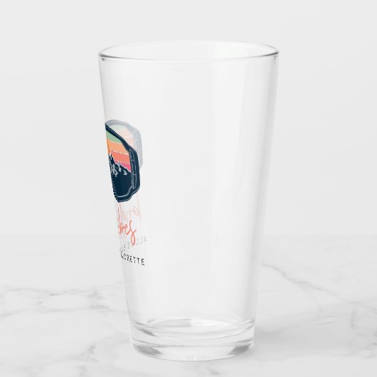 ALLIE Ski Sneeuwbril Mountain Bride Vibes Glas (Links)