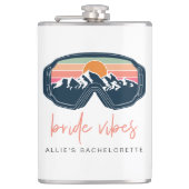 ALLIE Ski Sneeuwbril Mountain Bride Vibes Heupfles (Voorkant)