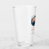 ALLIE Ski Sneeuwbril Mountain Bruid Vibes Glas (Rechts)