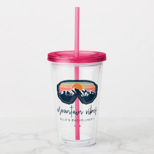 ALLIE Ski Sneeuwbril Mountain Vibes Acryl Drinkbeker