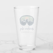 ALLIE Ski Sneeuwbril Mountain Vibes Glas (Achterkant)