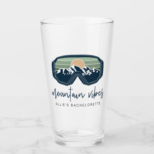 ALLIE Ski Sneeuwbril Mountain Vibes Glas (Voorkant)