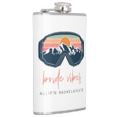 ALLIE Ski Snowboarding Goggle Mountain Bride Vibes Heupfles (Rechts)