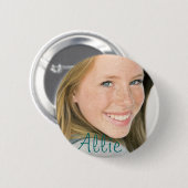 Allie Trimm Ronde Button 5,7 Cm (Voorkant /achterkant)