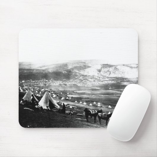Allied Encampment, Crimea, c.1855 Muismat (Met muis)