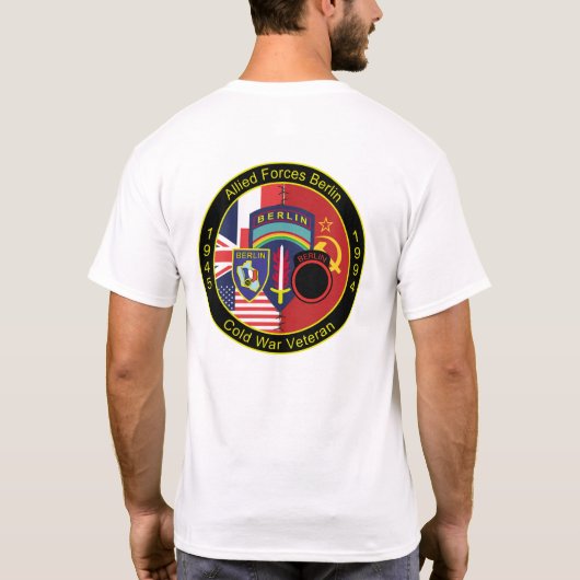 Allied Forces Berlin #4 T-shirt (Achterkant)