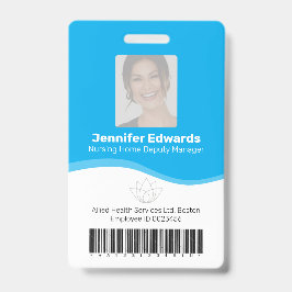 Allied health essentiële werknemers identificatie  badge