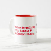 Allietare-Mok Tweekleurige Koffiemok (Voorkant links)